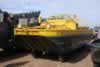 The DUKW of the Australian Army Museum Bandiana. This vehicle has the standard yellow-painted upper portion of the hull to assist visibility by other craft when in the water. 
