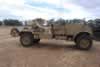 A very unusual conversion of the CMP family, the 2 Pounder Portee. This vehicle carries a 2 Pounder Anti-tank gum on the rear, which may be fired from the vehicle or have the wheels replaced on the carriage and used in its more normal ground role. The owner of this vehicle is Tim Scriven. 